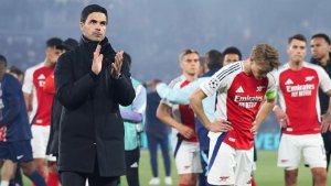 Mikel Arteta ari guhabwa urwamenyo nyuma yo gutangaza amagambo atumvikanwaho