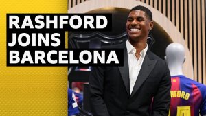 Marcus Rashford yagarutse ku ntego ze muri Barca anavuga amagambo akomeye kuri Manchester United
