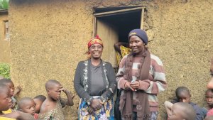 Itangishaka Claudine wakiniye She-Amavubi yaremeye umuryango utishoboye