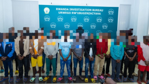 RIB yerekanye 26 bakekwaho kwiba arenga miliyoni 30 Frw bakoresheje ikoranabuhanga