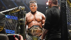 Francis Ngannou ategerejwe i Kigali