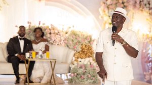 Perezida Ruto yasabye abasore b'imyaka 25 gushaka abagore aho kwirirwa mu tubyiniro