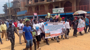 Abatuye mu mujyi wa Uvira bakoze imyigaragambyo yo gushyigikira AFC/M23