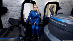 Umuntu wa mbere ugendera mu igare ry'abafite ubumuga yageze mu isanzure