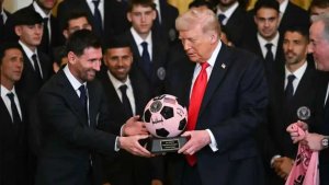 Rurangiranwa Lionel Messi muri ‘White House', Perezida Trump yagize icyo amuvugaho