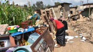 Abahoze batuye ahazwi nko muri Bannyahe bagaragaye basubira mu matongo bagiye gufashwa