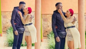 Mu magambo y'urukundo ,Umuhanzi Lionel Sentore yifurije isabukuru nziza umukunzi we Bijoux