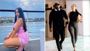 Briana wahoze ari umukunzi wa Harmonize ari mu Rwanda