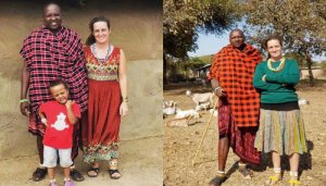 Urukundo rudasanzwe rwatumye Umudagekazi yemera kubana n'Umu Masai [AMAFOTO]