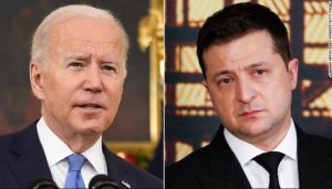 Perezida Biden yijeje Ukraine ko Amerika izayifasha guhashya Uburusiya