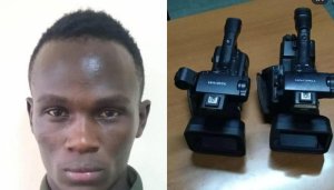 Yibye camera z'urusengero nyuma y'iminsi mike yakiriye agakiza