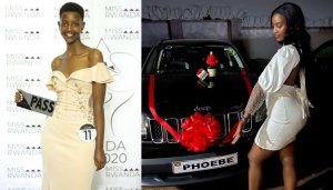 Miss Foebe yahawe impano ya Noheli y'imodoka n'umukunzi we(AMAFOTO)