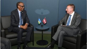 Perezida Kagame yageze i Riga muri Latvia, mu ruzinduko rw'iminsi 3