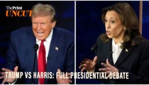 Donald Trump yashidikanyije ku buzima bwo mu mutwe bw'uwo bahanganye Kamala Harris