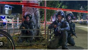 Tel Aviv: Igitero gisa nk'iterabwoba cyakomerekeje 35 mu gace Mossad ikoreramo