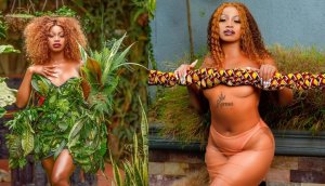 Amafoto y'umuhanzi Sheebah Karungi mu myambaro itangaje yabiciye [AMAFOTO]