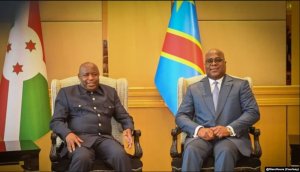 Perezida Tshisekedi yavuze amagambo akomeye ku ngabo za EAC ashobora kwirukana