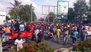 Goma: Abaturage bakoze imyigaragambyo yamagana kuva muri Uvira kwa AFC/M23