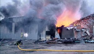 Uburusiya Bwarashe Ibisasu bya Misile 18 mu Murwa Mukuru wa Ukraine