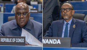 Perezida Kagame yitabiriye inama yiga ku mutekano wa RDC yahuriyemo na Tshisekedi