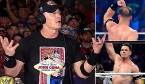 John Cena yatotejwe n'abafana kubera uruhara ageraho yitabaza abaganga