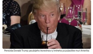 Trump yasubijeho ikoreshwa ry'imiheha ya pulasitike muri Amerika