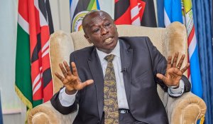 Rigathi Gachagua wabaye Visi Perezida wa Kenya aratabaza nyuma yo kwamburwa abamurinda