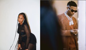 Mu mafoto reba ubwiza bw'umuhanzikazi Tems wigaruriye umutima wa Wizkid[Amafoto]