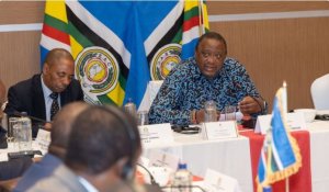 Perezida Uhuru Kenyatta ategerejwe i Goma mu mugambi wo kujyana M23 Rumangabo