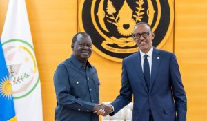 Perezida Kagame yemeye gushyigikira Raila Odinga muri Komisiyo ya AU