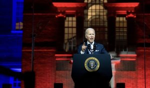 Joe Biden yemeza ko ahazaza ha Amerika hari mu marembera