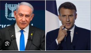 Perezida Macron Na Netanyahu bakomeje kutarebana neza Bapfa Lebanon