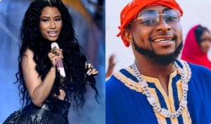 Nicki Minaj yahishuye igikomeje kumukururira gukorana indirimbo na Davido