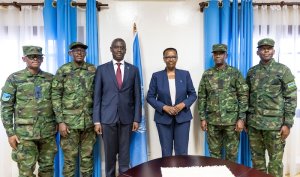 Umunyarwanda uhagarariye Loni muri Centrafrique yakiriye Maj Gen Nyakarundi