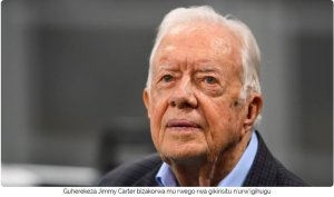 Amerika yatangaje umunsi wo guherekeza Jimmy Carter wayiyoboye kuva mu 1977