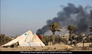 OMS yashinje Israel kugaba igitero ku nyubako yarimo abakozi bayo muri Gaza