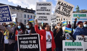 Perezida Kagame yakiriwe byihariye n'Abanyarwanda baba i Bruxelles (Amafoto & Video)