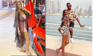 Miss Mushambokazi Jordan na Karim m'uburyohe bw'ukwezi kwa buki I Dubai [AMAFOTO]