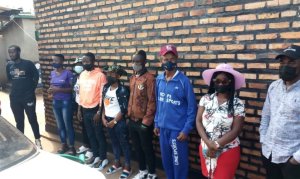 Kanyombya n'abandi bantu 9 bafashwe bari gukina Filimi barenze ku mabwiriza yo kwirinda Covid-19