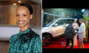 Imodoka ya Miss Umunyana Shanitah yahawe muri Miss East Africa yashyizwe ku isoko 