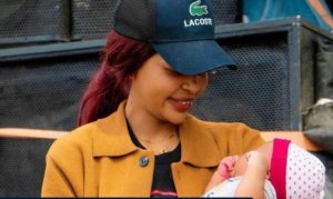 Wema Sepetu utarabona umwana yashenguwe n'uwamushushanyije ateruye uwa baringa