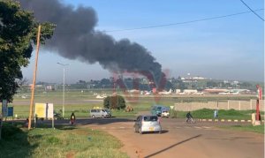 Uganda: Inkongi yateye muri imwe mu mu nyubako zo ku kibuga cya Entebbe