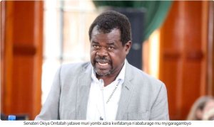 Kenya yafunze Senateri wagaragaye yifatanyije n'abaturage mu myigaragambyo 