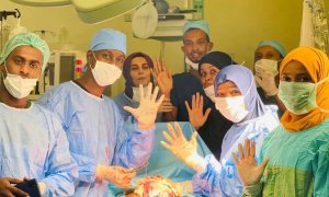 Somalia: Umugore yabyaye abana 5 icyarimwe