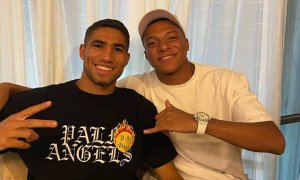 Kylian Mbappe na Achraf Hakimi bakoreye ibiruhuko mu gihugu cyo muri Afurika 