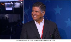 Umujyanama wa Trump yasabye Ukraine guhindura intekerezo mu ntambara n'Uburusiya