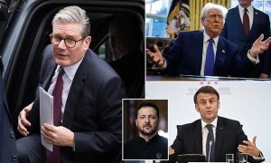  Macron na Starmer batumiwe muri White House mu biganiro ku kibazo cya Ukraine