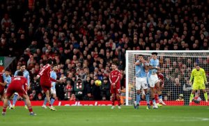 Manchester City yatsinze Liverpool, ikomeza kotsa igitutu Arsenal