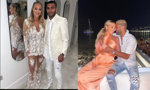 Riyad Mahrez ukinira Manchester City mw'ibaga rikomeye yambitse umukunzi we impeta ihenze ku Isi, bahita banakora ubukwe[AMAFOTO]