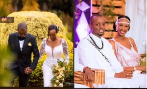 Dore amwe mu mafoto utabonye yaranze ubukwe bwa Miss Keza Joannah